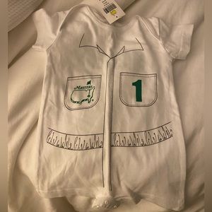 NWT 3-6 mo Masters brand caddy onesie